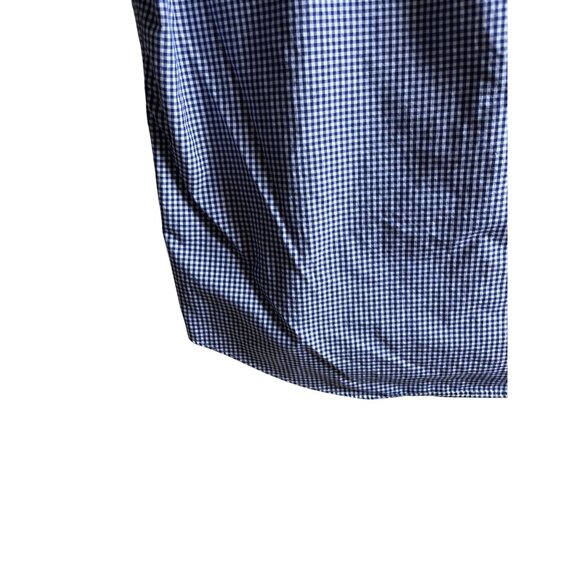 Ralph Lauren Mens Button-Down Shirt Size M Blue Gingham Cotton Long Sleeve - Picture 4 of 5
